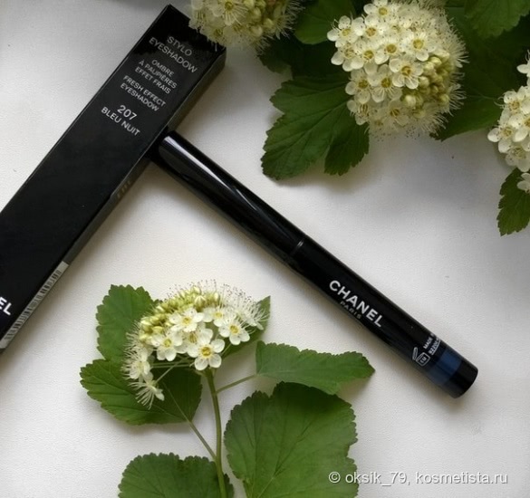 Chanel Stylo Eyeshadow в оттенке #207 Bleu Nuit