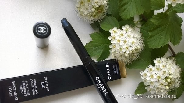Chanel Stylo Eyeshadow в оттенке #207 Bleu Nuit