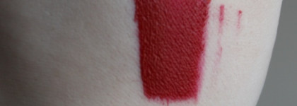 Кровавый бархат. Матовая жидкая помада Lancome L’Absolu Velours 197