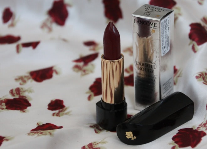 Томные розы. Lancome L'Absolu Rouge Berry Noir 179