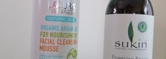Битва клинсеров: Sukin Foaming Facial Cleanser vs Lacura Organic Argan Oil For Nourishment Facial Cleansing Mousse