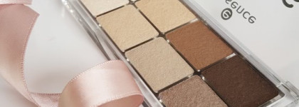 Такие «замшевые» тени Essence  All about Nudes и такие любимые