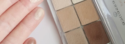Такие «замшевые» тени Essence  All about Nudes и такие любимые