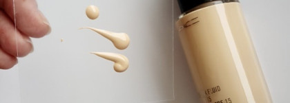 MAC Studio Fix Fluid SPF 15 в оттенке NC 15.  Покажет на лице даже то, чего нет