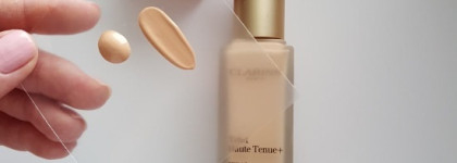 Устойчивый тональный крем Clarins Haute Tenue + SPF 15 в оттенке #107 beige. Продолжать поиск или остановиться?