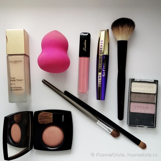 Устойчивый тональный крем Clarins Haute Tenue + SPF 15 в оттенке #107 beige. Продолжать поиск или остановиться?