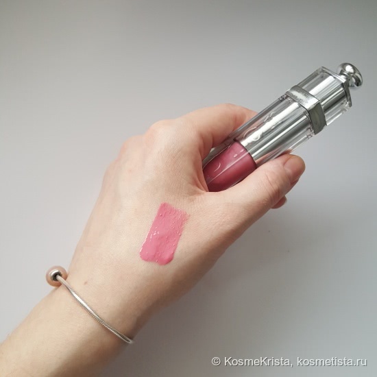Помада-блеск Dior Addict Fluid Stick в оттенке #389 Kiss me