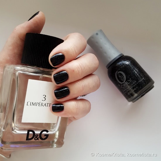 Нескучный черный Orly в оттенке 40637 Goth