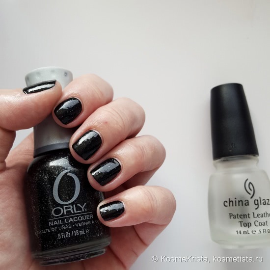 Нескучный черный Orly в оттенке 40637 Goth