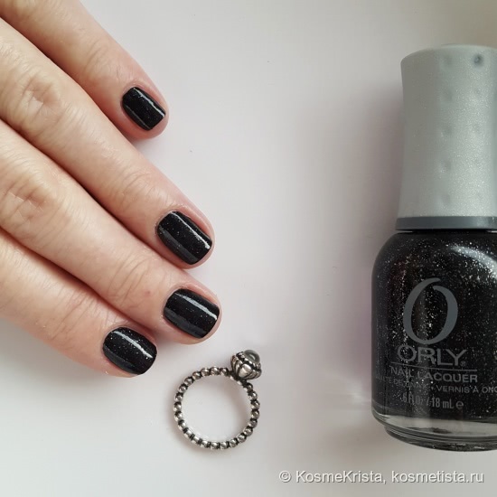 Нескучный черный Orly в оттенке 40637 Goth