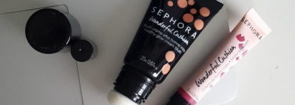 Новинки от Sephora Wonderful Cushion Blush crème а в оттенке 05 Peach Bomb и Wonderful Cushion Matte Lip Cream в оттенке 04 Wonderful Fuchsia