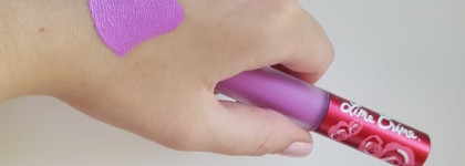 Lime Crime Lipstick Velvetines в оттенке rave. Для лета, но не для меня. А жаль…