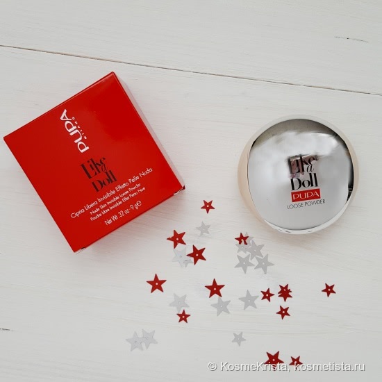 Звездная пыль? А вот и нет, это просто Рассыпчатая пудра Pupa Like A Doll Loose Powder в оттенке 002
