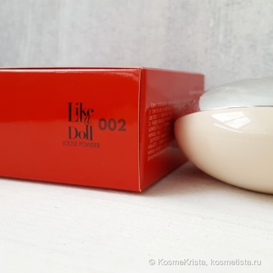 Звездная пыль? А вот и нет, это просто Рассыпчатая пудра Pupa Like A Doll Loose Powder в оттенке 002