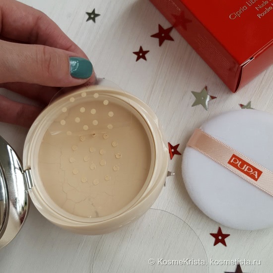 Звездная пыль? А вот и нет, это просто Рассыпчатая пудра Pupa Like A Doll Loose Powder в оттенке 002
