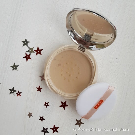 Звездная пыль? А вот и нет, это просто Рассыпчатая пудра Pupa Like A Doll Loose Powder в оттенке 002