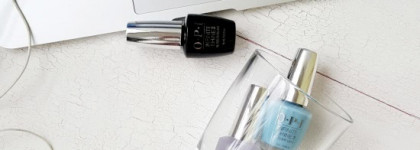 Безупречное трио. Набор OPI Infinite Shine Duo Pack база+топ и цветное покрытие Infinite Shine Classic Collection IS L18 to infinity & blue-yond