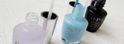 Безупречное трио. Набор OPI Infinite Shine Duo Pack база+топ и цветное покрытие Infinite Shine Classic Collection IS L18 to infinity & blue-yond