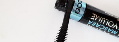 Водостойкая тушь Volume Mascara black от Gosh. Р-разочарование