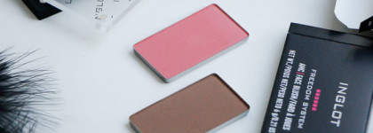 Система Freedom от Inglot: скульптурирующая пудра Hd#509+Румяна Amc#123