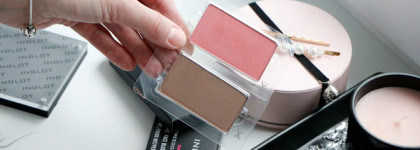 Система Freedom от Inglot: скульптурирующая пудра Hd#509+Румяна Amc#123