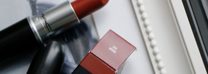 Мои эксперименты с цветом: MAC Matte Lipstick и MAC Powder Kiss Lipstick