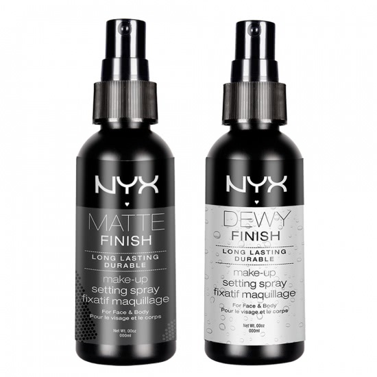 Два продукта и одна большая любовь: спрей-фиксатор Nyx Matte Finish Long Lasting Setting Spray и гель для бровей и ресниц Nyx Control Freak Eyebrow Gel