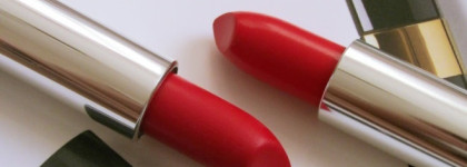 Цвет и блеск. Помады Maybelline Color Sensational в оттенках #470 Red Revolution и #527 Lady Red