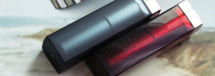 Шах и Matte. Помады Maybelline Color Sensational в оттенках #965 Siren in Scarlet и #975 Divine Wine