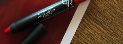 Радуга от Golden Rose. Golden Rose Matte Lipstick Crayon в оттенках 02, 03, 05, 06, 07, 10, 16