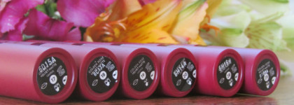 Еще раз о Golden Rose. Velvet Matte Lipstick в оттенках 17, 18, 19, 20, 28 и 29