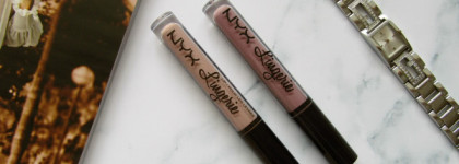 NYX Lip Lingerie Liquid Lipstick в оттенках Embellishment и Corset