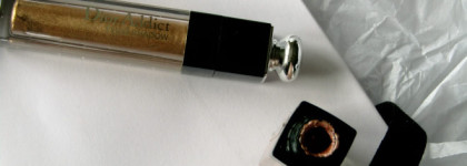 Dior Addict Fluid Shadow Long Wear Mirror Colour Eyeshadow & Liner в оттенках #555 Eccentric и #825 Aurora