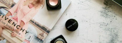 Bobbi Brown Long-Wear Gel Sparkle Shadow+Liner в оттенках #9 Opal и #10 Pink Oyster