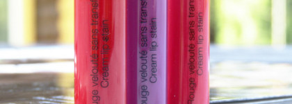 Sephora Cream Lip Stain в оттенках #01 Always Red, #03 Strawberry Kissed и #19 Radiant Orchid