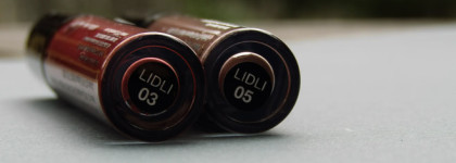 NYX Lid Lingerie Eye Tint, оттенки #03 Evening Spell и #05 Night Glow