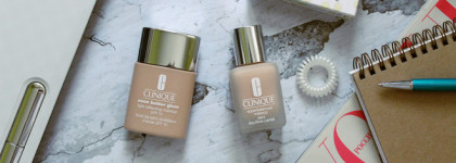 Clinique Even Better Glow Light Reflecting Makeup SPF 15 в сравнении с Clinique Superbalanced Makeup