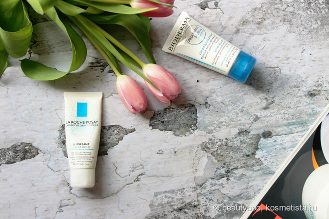 Всестороннее увлажнение: La Roche-Posay, Bioderma, Clarins