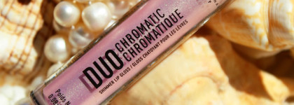 Поцелуй русалки. NYX Duo Chromatic Lip Gloss в оттенке #01 Booming