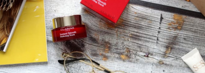Базы под макияж. Сравнение. Clarins SOS Primer в оттенке 00, Clarins Instant Poreless, Clarins Lisse Minute