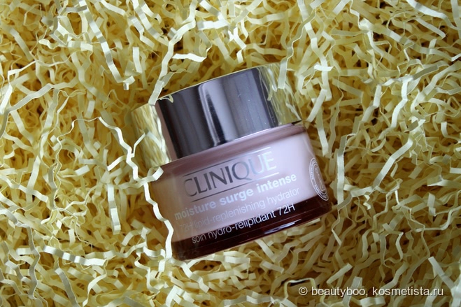 Субъективно неудачный Moisture Surge Intense 72H Lipid-Replenishing Hydrator и другие продукты Clinique
