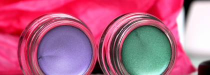 MAC Pro Longwear Paint Pots в оттенках Ultraviolet и Moss Definitely