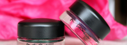 MAC Pro Longwear Paint Pots в оттенках Ultraviolet и Moss Definitely