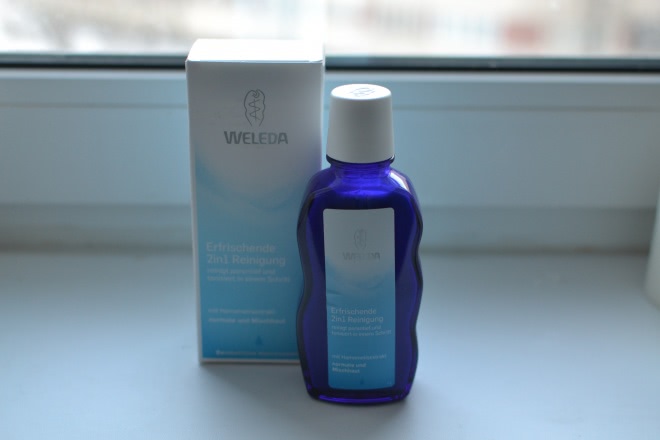 Тоник перед умыванием? Weleda One Step Cleanser & Toner (Освежающее очищающее средство 2 в 1 для нормальной и смешанной кожи)