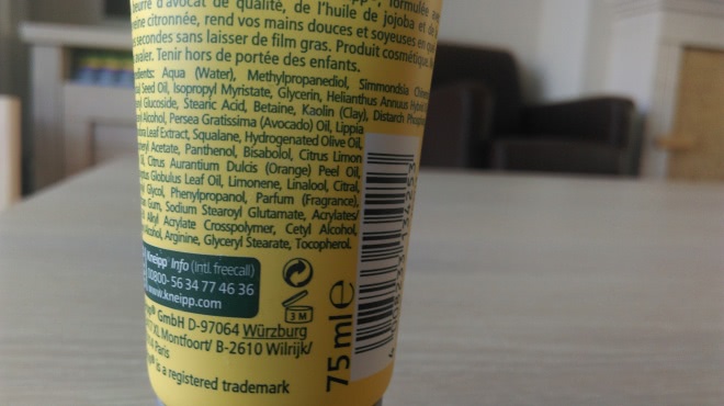 Два хорошиста от Kneipp-молочко для тела и крем для рук