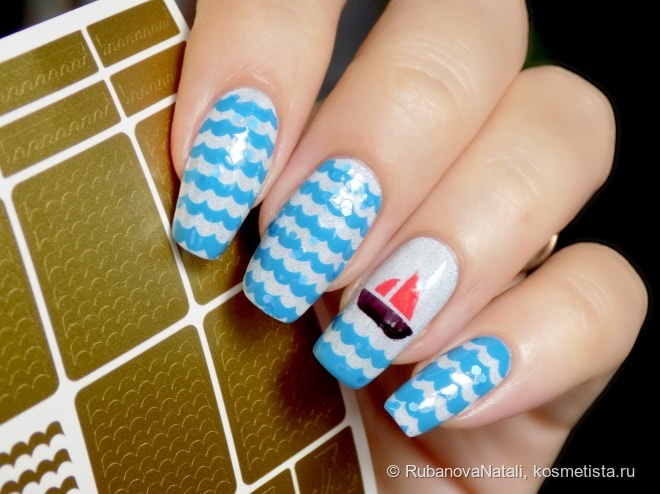 Украшение ногтей при помощи трафаретов Prima Nails