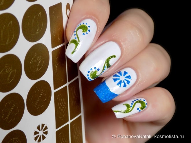 Украшение ногтей при помощи трафаретов Prima Nails