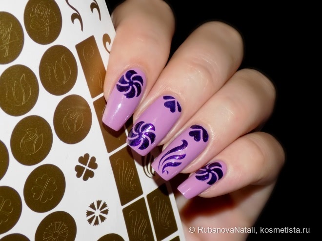 Украшение ногтей при помощи трафаретов Prima Nails