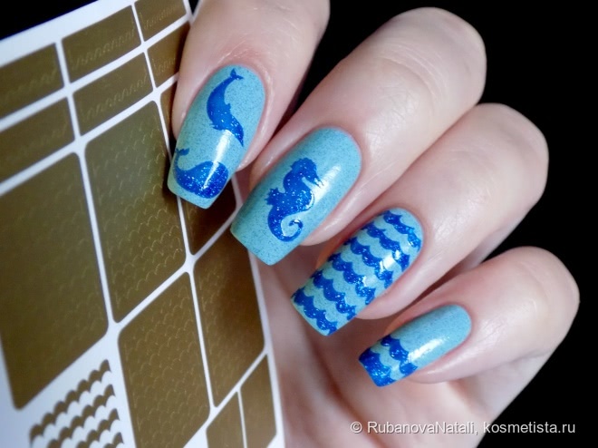 Украшение ногтей при помощи трафаретов Prima Nails