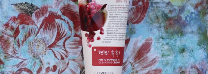 Снятие макияжа с The Face Shop Phyto Powder In Cleansing Cream